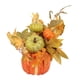 thumbnail image 4 of Flor De Calabaza Artificial, Decoración De Calabaza De Cosecha Decorativa Para Fiesta En Casa De Escritorio, 4 of 5