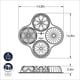 thumbnail image 3 of Cuarteto Bundt Pan Nordic Ware 91377 Nordicware de 9 tazas, oro, 3 of 4