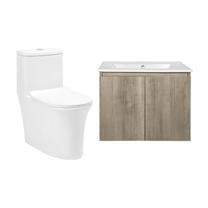Stretto - Pack Baño Toledo | Mueble + Sanitario