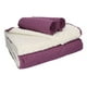 thumbnail image 2 of Quilt Andes Sherpa Liso Morado 2 Plazas, 2 of 3