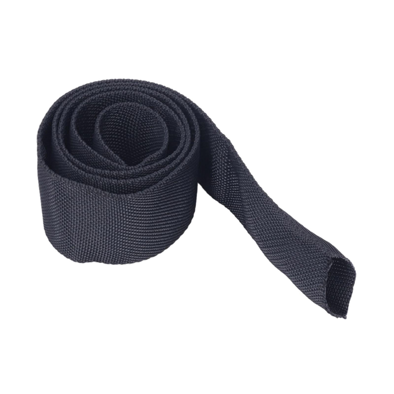 Ioensy - Funda Protectora Para Cable De Cabrestante, Ligera, Resistente, Multifuncional, Color Negro, 5 X 200 Cm