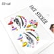thumbnail image 1 of 5.71*5.91inch Sexy Face Sticker Rhinestone Tattoo Sticker Flashy False Tattoo Women's Party Eyebrow Sticker Decoration DIY Jewelry Tattoo Sticker, 1 of 3