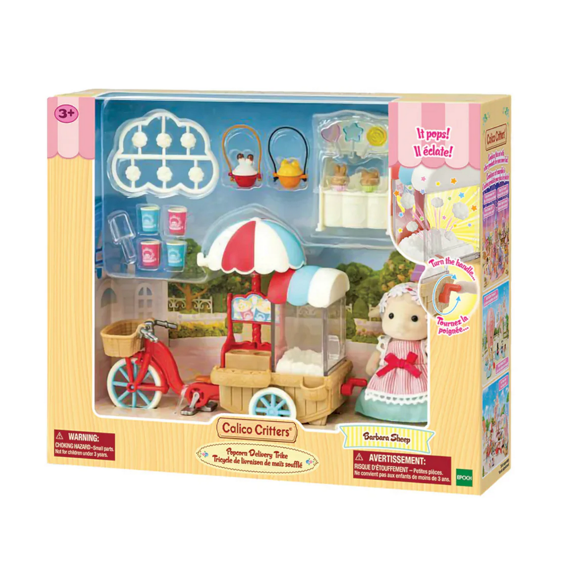 Epoch - Puesto De Cabritas Popcorn Ternurines Calico Critters Sylvanian Families