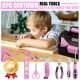 thumbnail image 3 of Set de Herramientas EZUVITA 32 piezas, color rosa, talla infantil 6+, 3 of 7