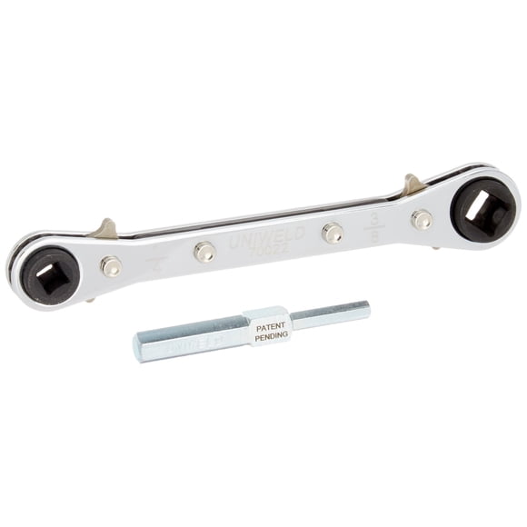 Llave de trinquete Uniweld 70022 reversible con doble hexágono de DHVA