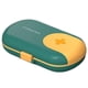 thumbnail image 5 of Caja De Almacenamiento De Medicamentos Portátil Con Cortador De Pastillas Para Ancianos De Viaje En Cápsula Verde, 5 of 5
