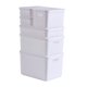 thumbnail image 2 of Cajas De Almacenamiento Para Ni?os, Portátil, Con Tapa, Bonita Caja De Juguetes Para Escritorio, Dormitorio, Hogar, Blanco, 2 of 5