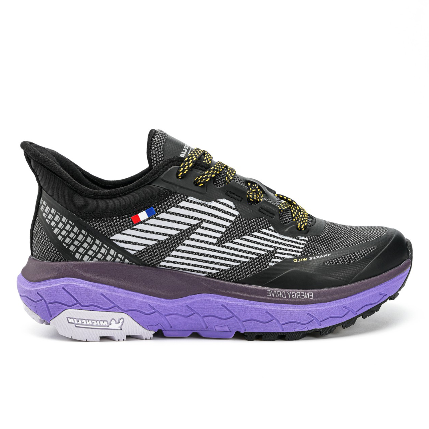 Michelin Footwear - Zapatilla Trail Running Mujer Color Negro Y Morado Michelin Aw05