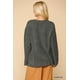thumbnail image 2 of Sudadera Negra Extragrande con Capucha, Cuello Alto, Cierre, Detalle y Cordón Ajustable, 2 of 5