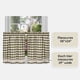 thumbnail image 4 of Juego de cortinas para ventana ACHIM Buffalo Check Tier, 58 x 24 cm, 4 of 6