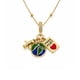 thumbnail image 1 of Collar Viajera "Passport to Dreams" Bañado en Oro | Bendito Amor, 1 of 4
