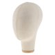 thumbnail image 4 of Cabeza De Bloque De Lona De Maniquí, Peluca, Sombrero De Peluquín, Pantalla Con Orificio De Montaje, 21 "beige, 4 of 5