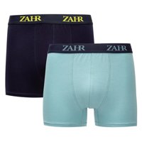 Zahr - Pack De 2 Boxers Azul Y Celeste