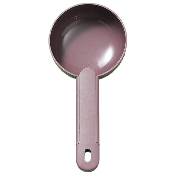 Cuchara medidora para comida de mascotas, taza medidora para comida de gatos, cuchara de mango largo para comida de perros, gatos y conejos