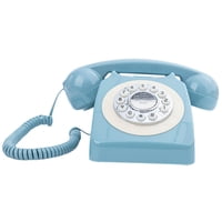 Bothyi - Audio Libro De Visitas Teléfono Grabador De Teléfono Antiguo Para Ocasiones Especiales Acción De Gracias Azul