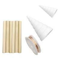 Magideal - Plantilla De Bobinado De Antena De Jardinería De Cobre, Herramienta Para Hacer Plantillas De Antena De Jardinería Para Hacer Antenas De Jardinería De S L Y Alambre De Varilla