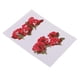 thumbnail image 2 of Flor seca natural real de 10 pedazos de la flor roja presionada para la fabricación de la joyería, 2 of 5