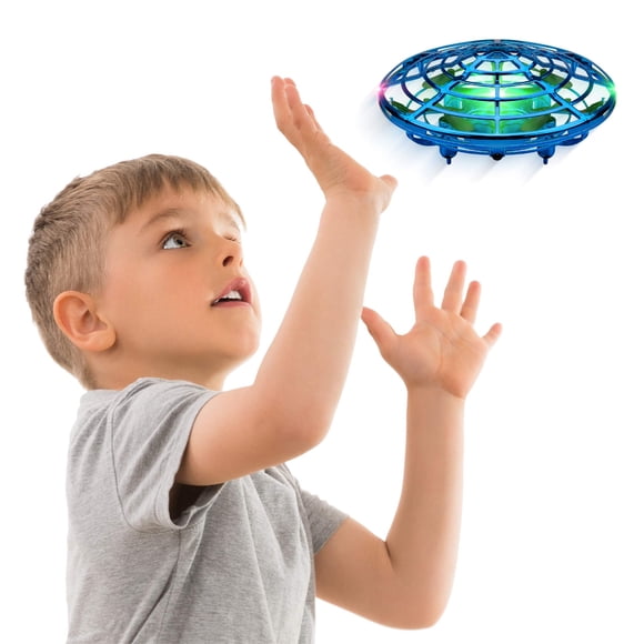 Patinete manual Drone Force1 para niños y adultos, color azul