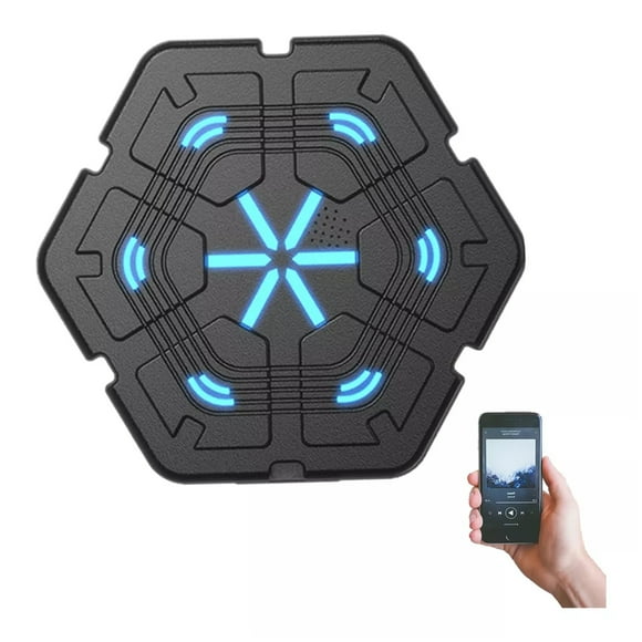 Maquina Boxeo Musical Entrenamiento Bluetooth 40cm Tiktok