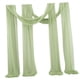 thumbnail image 4 of Camino De Mesa Drapeado Con Arco Para Boda, Reutilizable Para Telón De Fondo, Fiesta Temática, Vacaciones, Verde, 4 of 5