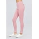 thumbnail image 3 of Saronite Pantalones Básicos de Punto Largo, Color Rosa (para Mujer), 3 of 4