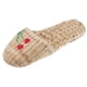 thumbnail image 5 of Zapatillas de casa hombre y paja Zapatillas de casa hechas a mano Sandalia de masaje 40, 5 of 5