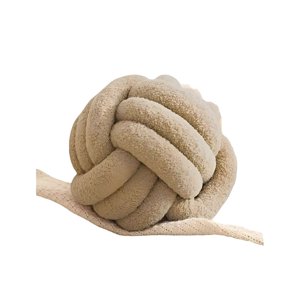 Genérico - Nudo Cojin Beige 22 Cm