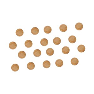 Magideal - 20 Almohadillas De Corcho Para Trompeta, Piezas, Ensamblaje Y Kit De Reparación. Repuesto Portátil Para Reparación De Trompeta, Almohadillas De Corcho S