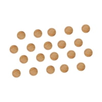 Magideal - 20 Almohadillas De Corcho Para Trompeta, Piezas, Ensamblaje Y Kit De Reparación. Repuesto Portátil Para Reparación De Trompeta, Almohadillas De Corcho S