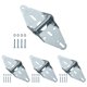 thumbnail image 1 of Bisagra para puerta de garaje HOME MASTER HARDWARE, paquete de 4, galvanizada, 1 of 8