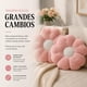 thumbnail image 4 of Cojin Flor Peluche Decorativo Suave Almohada Para Sofa rosa, 4 of 8