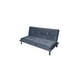 thumbnail image 1 of Sofa Cama Felpa Gris Oscuro, 1 of 3