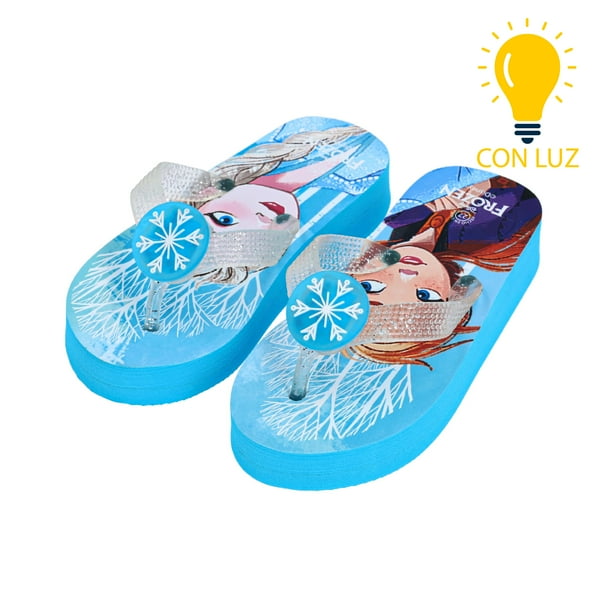 Sandalia Niña Frozen con Luces y Plataforma