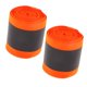 thumbnail image 3 of La cinta reflexiva de las correas del poliéster anaranjado de 2 rollos para las camisas empaqueta el abrigo del perro, 3 of 5