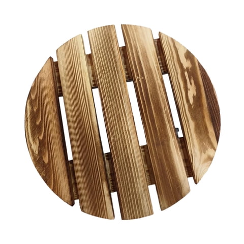 Ioensy - Bandeja De Macetero Móvil, Rueda De Balcón Resistente, Soporte Giratorio Para Plantas, Diámetro 35Cm