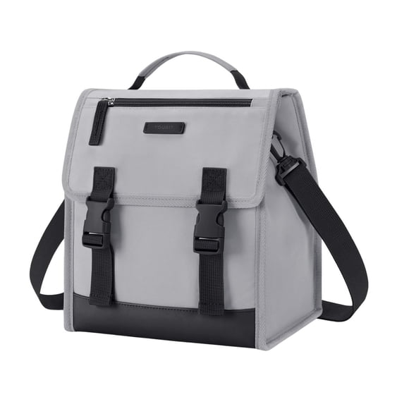 Tourit Lonchera Térmica con Hebilla 11L - Gris