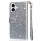 thumbnail image 3 of Funda Para Elegante Funda Iphone 16 Glitter Con Cremallera-ideal Para El Uso Diario, 3 of 5