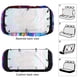 thumbnail image 3 of Funda Decorativa Elástica para Asiento Trasero de Auto Desmarcar Mono Vivo Theme 120x59x76 cm, 3 of 6