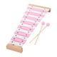 thumbnail image 5 of Xilófono De 15 Notas, Juguete Musical De Percusión Manual Para Jugadores, Banda, Regalo De Cumpleaños, Color Rosa, 5 of 5