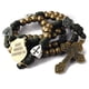 thumbnail image 3 of Collar Rosario HanlinCC Bronce San Miguel para Hombre 52 cm, 3 of 9