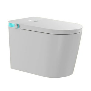 Joytek - Wc Inodoro Inteligente Apertura/Cierre Manual Descarga A Piso 30 Cm