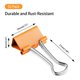 thumbnail image 2 of Clips de sujeción FUDAO FAMILY 19 mm Naranja - Pack de 50, 2 of 6