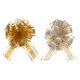 thumbnail image 1 of 10 piezas de lazos grandes de 7 pulgadas para envolver regalos con cinta de organza dorada y blanca para bodas, Navidad y fiestas, 1 of 6