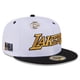 thumbnail image 2 of Gorro New Era 59fifty Los Angeles Lakers NBA 59Fifty Day Blanco, 2 of 5