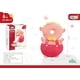 thumbnail image 2 of Almohadilla Protectora De Seguridad Para La Cabeza De Bebe Rosado, 2 of 2