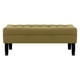 thumbnail image 1 of Banqueta Wood 2c Felpa 00 Verde Musgo, 1 of 4