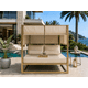 thumbnail image 2 of Cama balinesa moderna , king, crudo, 2 of 4