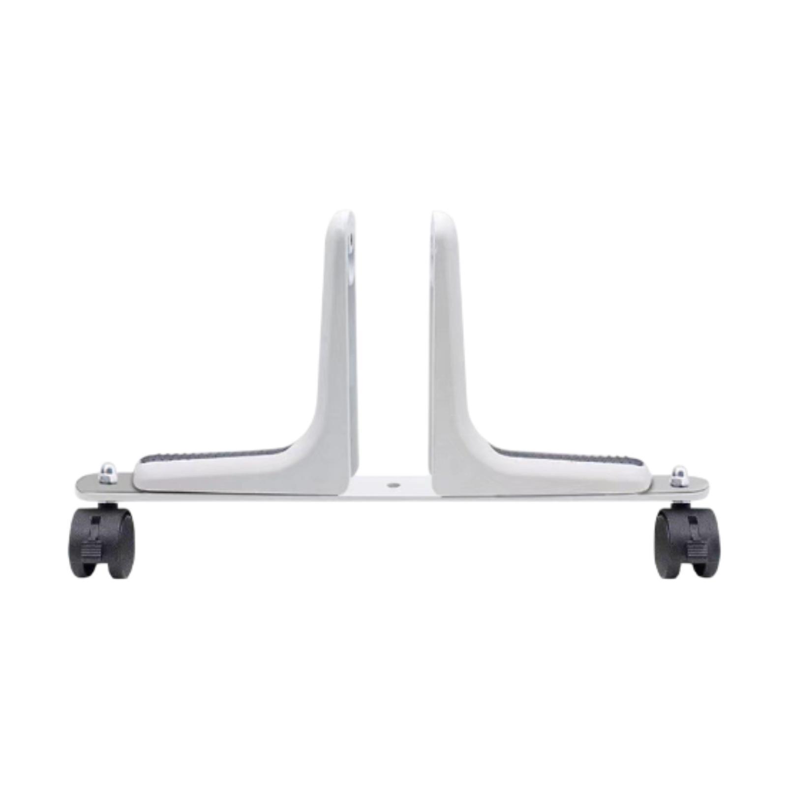 Bothyi - Soporte Divisor De Ambientes Plegable De Aleación, Base Para Uso Doméstico Y Baño, Color Blanco