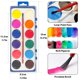 thumbnail image 2 of Set de pintura de acuarela OSIMIG, paquete de 30 con 12 colores y 30 pinceles, 2 of 9