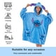 thumbnail image 3 of Sudadera Portátil Con Capucha De Felpa Punto Acogedor Para Adulto, 3 of 3